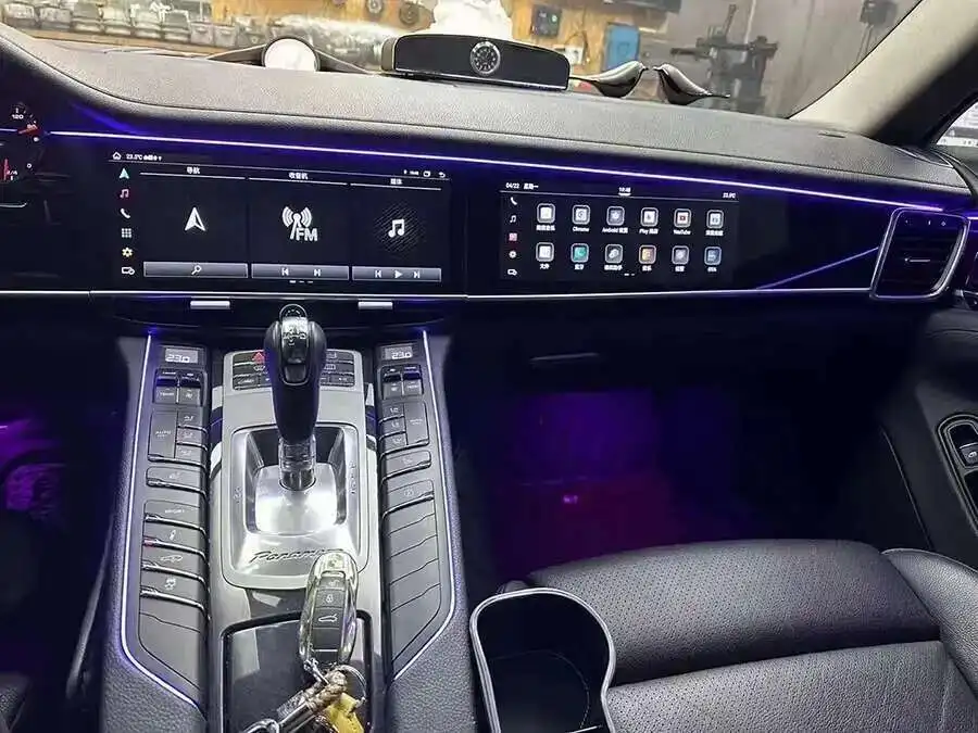 Carplay For Porsche Panamera 970 Upgraded Interactive Dual Screen 12.3 Inch + 11