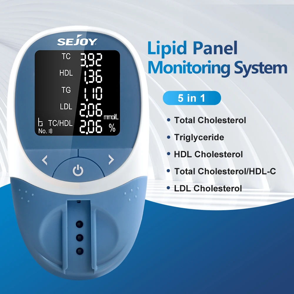 5 in 1 Medical Lipid Blood Cholesterol Test Home Kit Contain Total 5-in-1-medical-lipid-blood-cholesterol-test-home-kit-contain-total