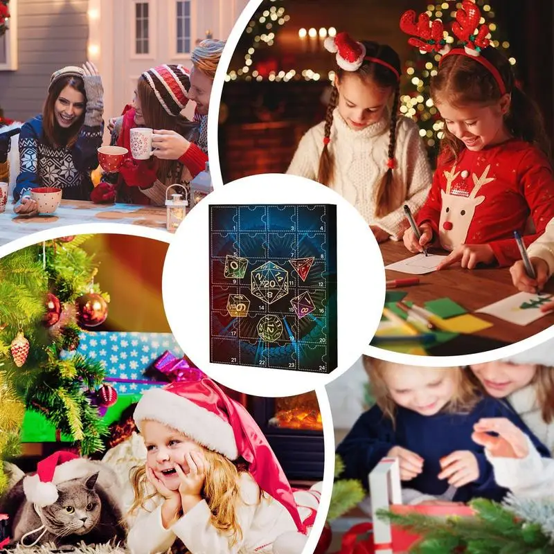 Dungeons and Dragons Advent Calendar 24 Days of Christmas Advent Calendar Christmas Countdown Gift for Kids