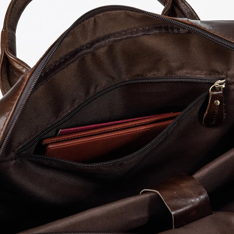 Laptop Bag 17 - Premium Leather (No. 1)