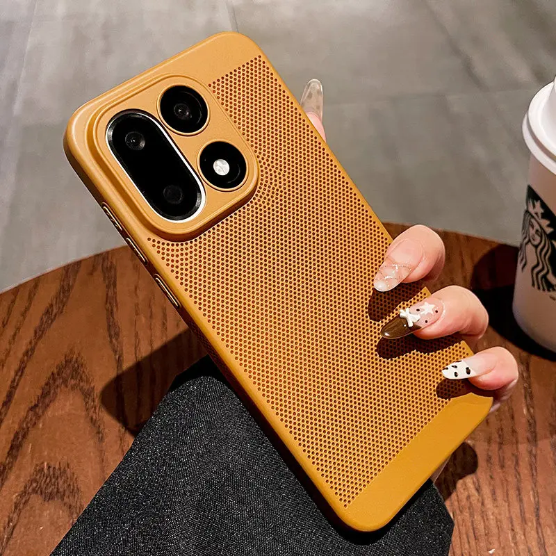 Fashion Colored Heat Dissipation Skin-Friendly Ice Sensation PC Phone Case