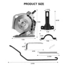 Electric Drill To Cloth Scissors Hand-Held Leather Cloth Cutting Machine Blade Clothing Carpet Fabric Cutter Electric Scissors 3