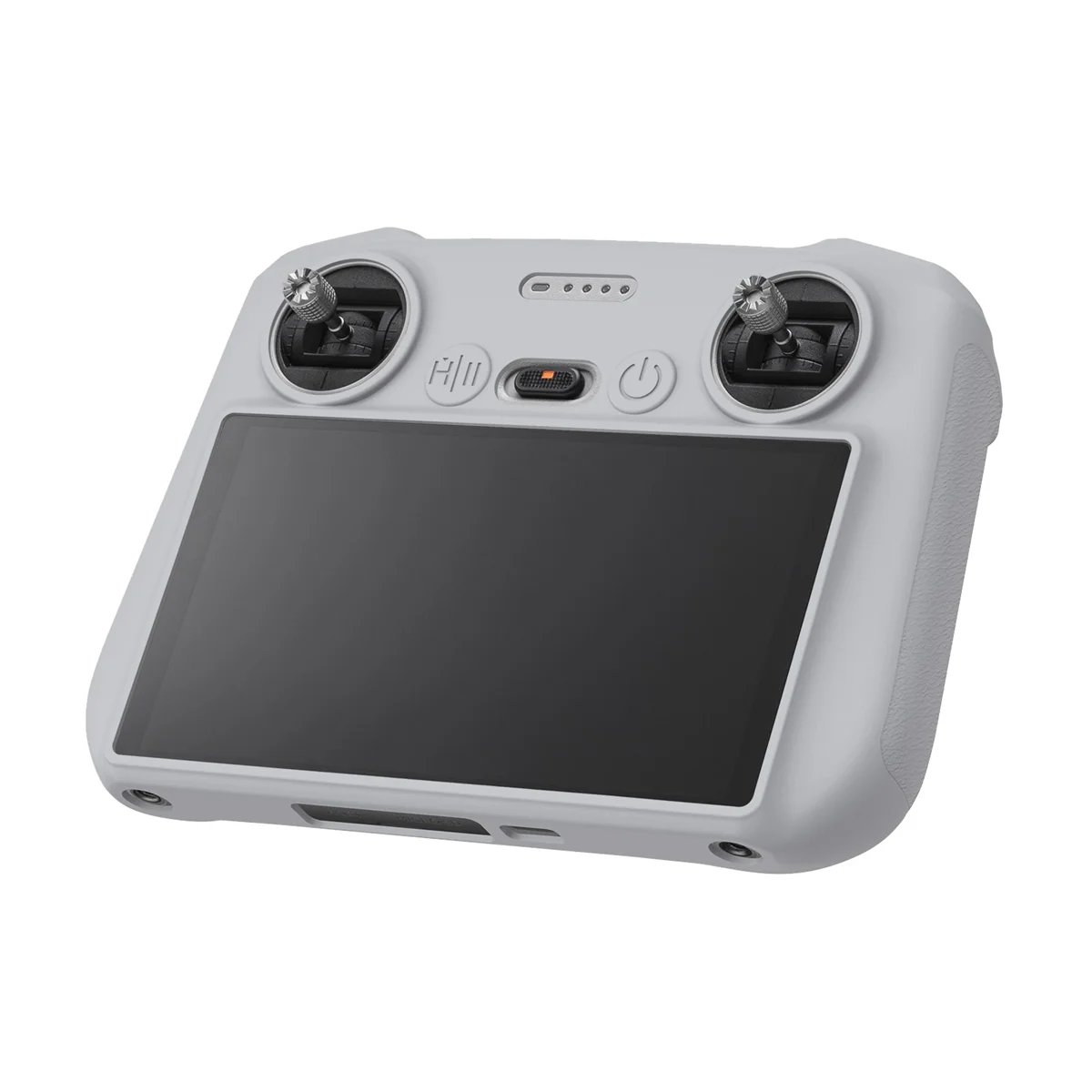

For 3 Classic/Mini 3 PRO Silicone Case Non-Slip Protective Cover with Screen Remote Control Camera-Gray