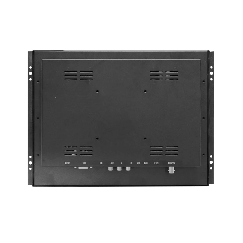 12인치 산업용 저항성 터치스크린 모니터 1024x768 LCD 디스플레이 VESA 마운트 HDMI VGA BNC AV USB 키오스크 POS 시스템용