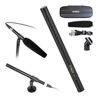 SYNCO D2 XLR Shotgun Microphone for Camcorder DSLR Audio & Video Recording Professional Directional Mic with XLR Output DSLR