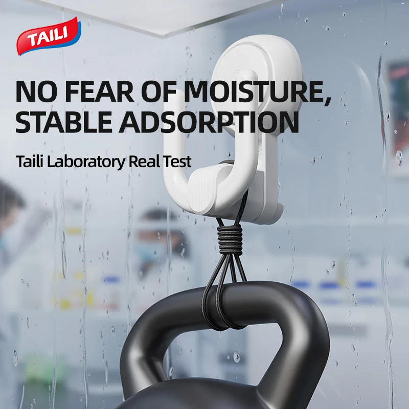 TAILI Slipper Rack Suction Cup Bathroom Wall-mounted Storage Rack Slipper Hook Toilet Drain Toilet Bedroom Shoe Drying Organizer