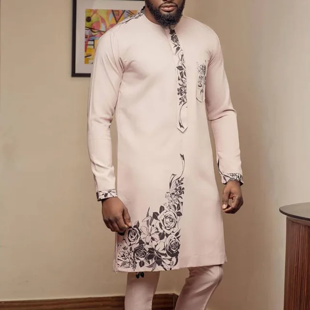 Segun Kaftan Long Sleeve Shirt and Pant