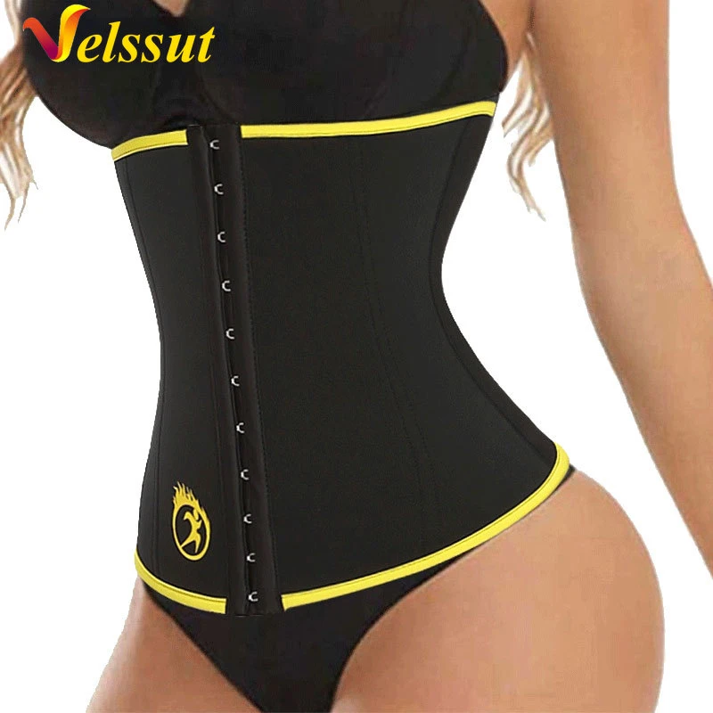 best tummy control shapewear Velssut Women Waist Trainer Slimming Body Shaper Belly Shapers Weight Loss Shapewear Slim Modeling Belt Girdle Sweat Trimmer tummy tucker