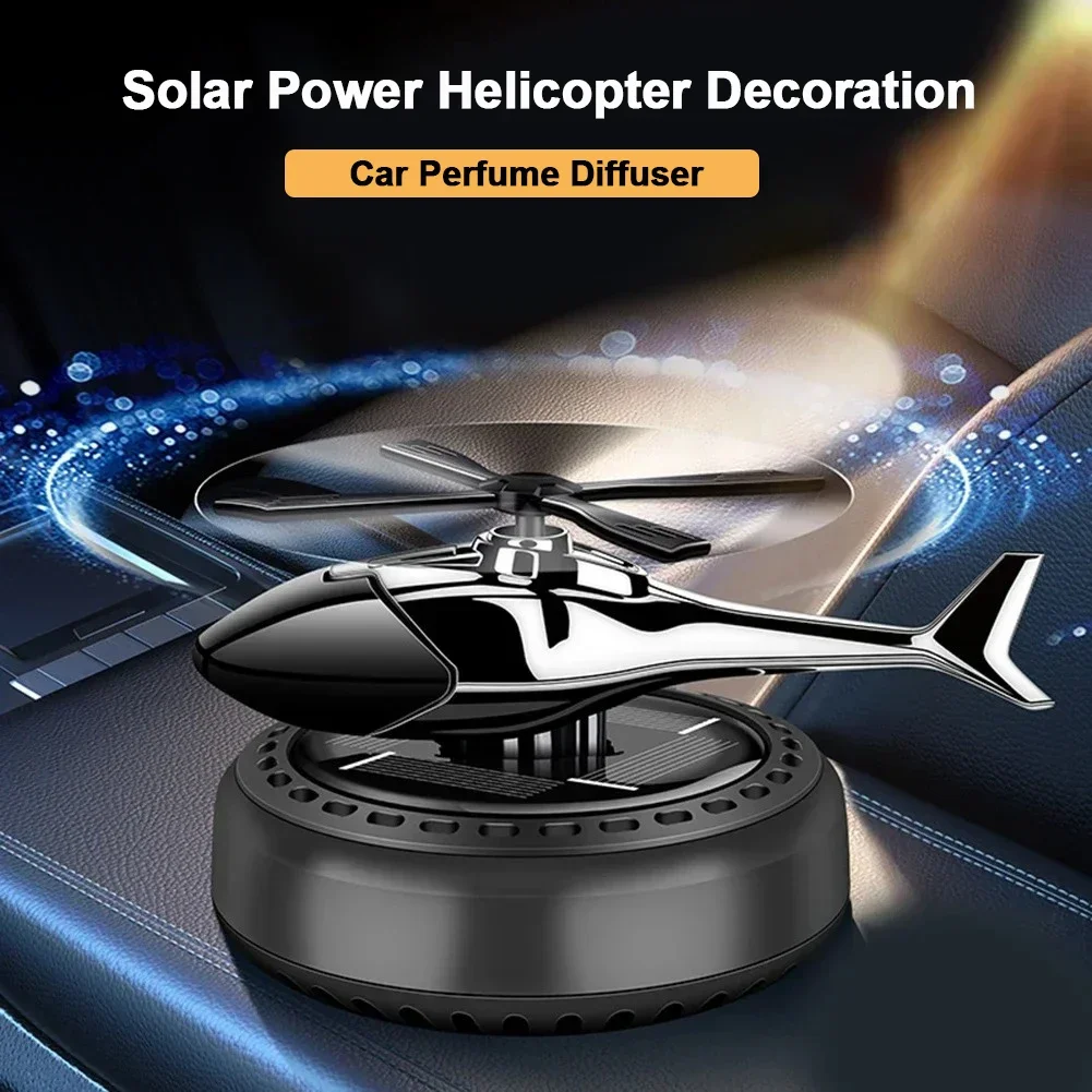 Helicopter Styling Solar Car air freshener Car Interior Decor Aromatherapy Car accessories Propeller rotary perfume diffuser Helicopter Styling Solar Car air freshener Car Interior Decor Aromatherapy Car accessories Propeller rotary perfume diffuser