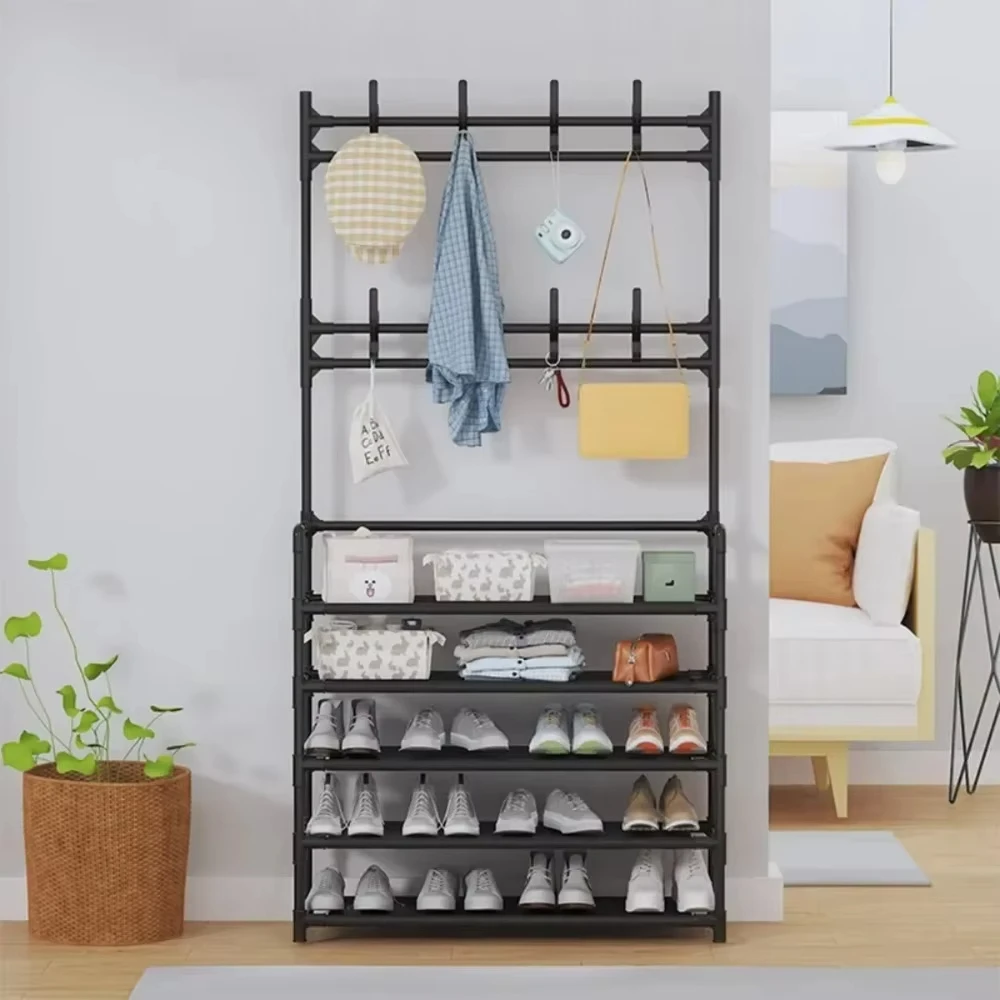 Shoe Rack Multi-Layer Household Multifunctional Floor Standing