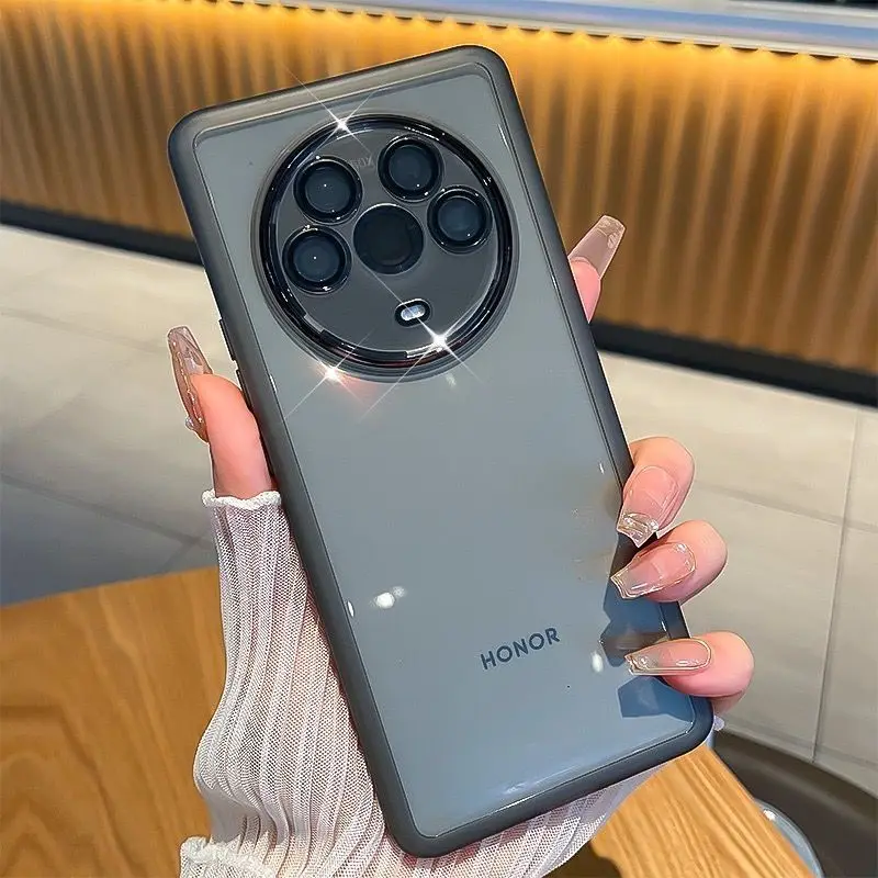 Enhanced Shockproof Silicone Back Cover with Plated Finish