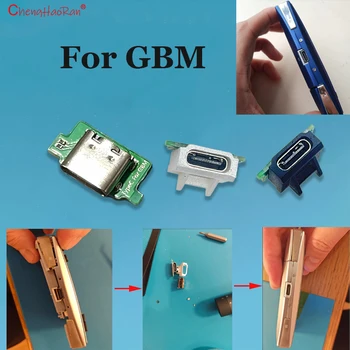 Accessori ChengHaoRan 1PC per console di gioco GBM, porta di ricarica modificata, porta di ricarica Gbm modificata, interfaccia USB Type-C