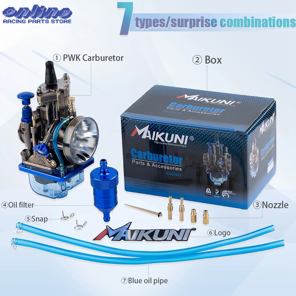 Motorcycle Carburetor 21 24 26 28 30 32 34 mm For Mikuni Maikuni OKO YZ85 Power Jet Transparent Cover Bowl Universal
