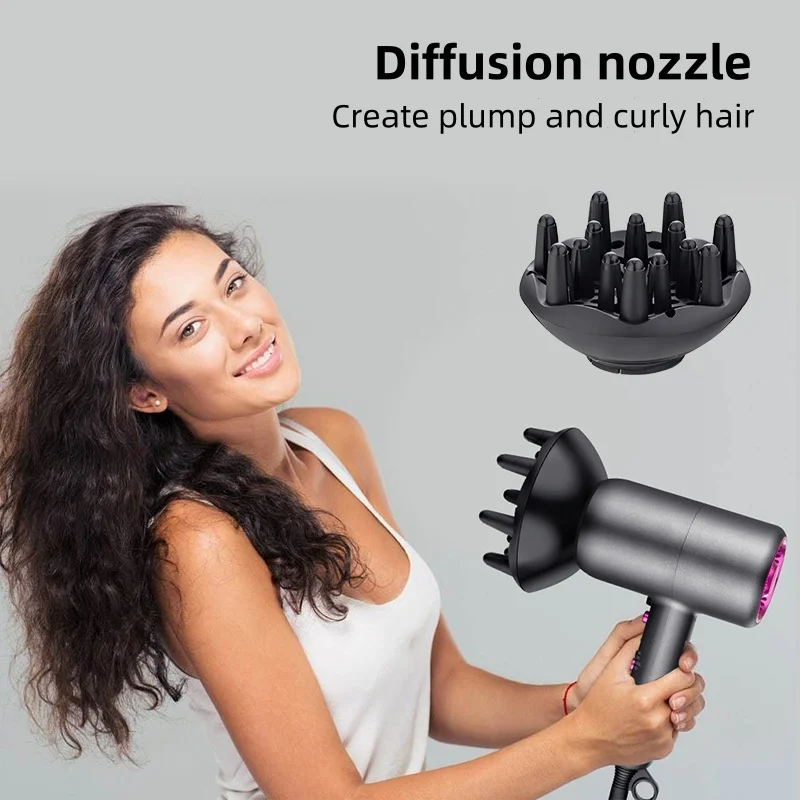 Hot Selling Hair Dryer 1800W High-Power Air Supply Hood Nozzle Household Hair Salon High-Speed Electric Hair Dryer 220V
