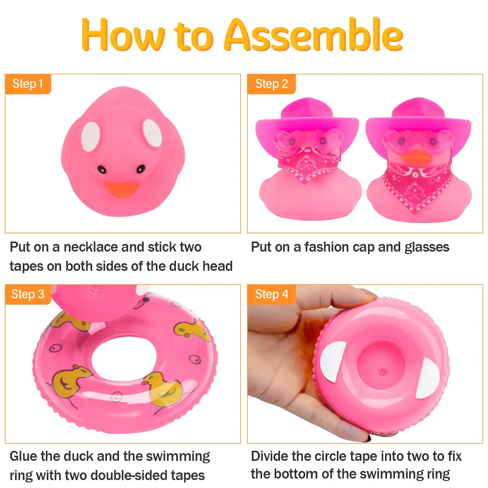 Car Duck Rubber Duck Car Ornaments Duck Car Dashboard Decorations 4