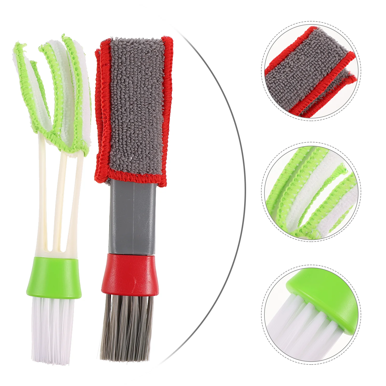 

2 Pcs Cleaning Brush Car Accesories Accessories for Cars Wash Air Outlet