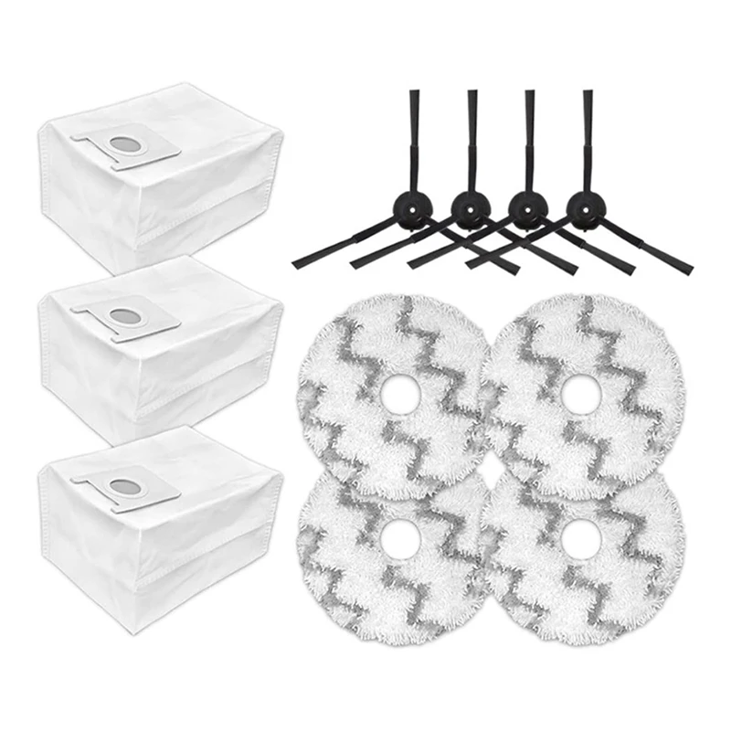 

Replacement Side Brush Mop Cloth Pads Dust Bag For Xiaomi Roidmi EVA SDJ06RM Vacuum Cleaner Accessories