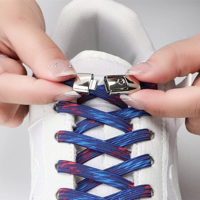 Vibrant Elastic No-Tie Shoelaces