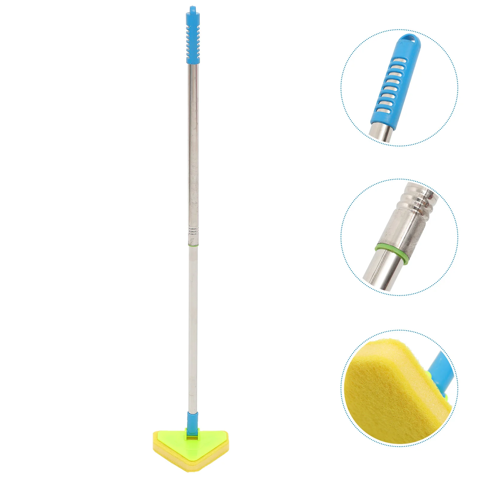 

Triangle Sponge Cleaning Brush Scrubber Aquarium Fish Tank Cleaning Brush (Random Color)