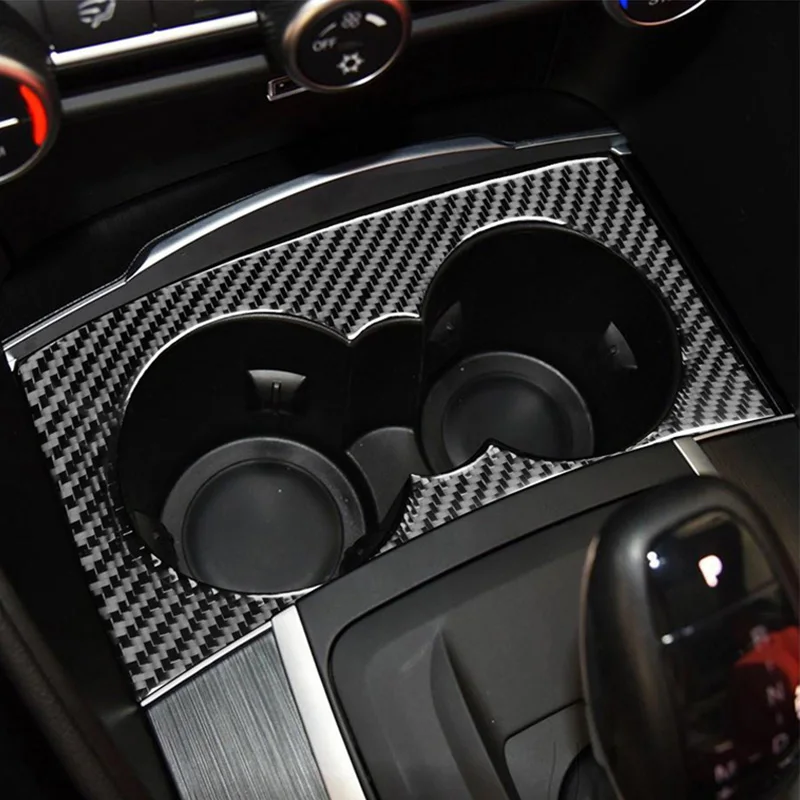 Autocollants Fibre De Carbone Pour Console Tesla Model X/S 2012-2021 - Kit 12 Pièces, Intérieur