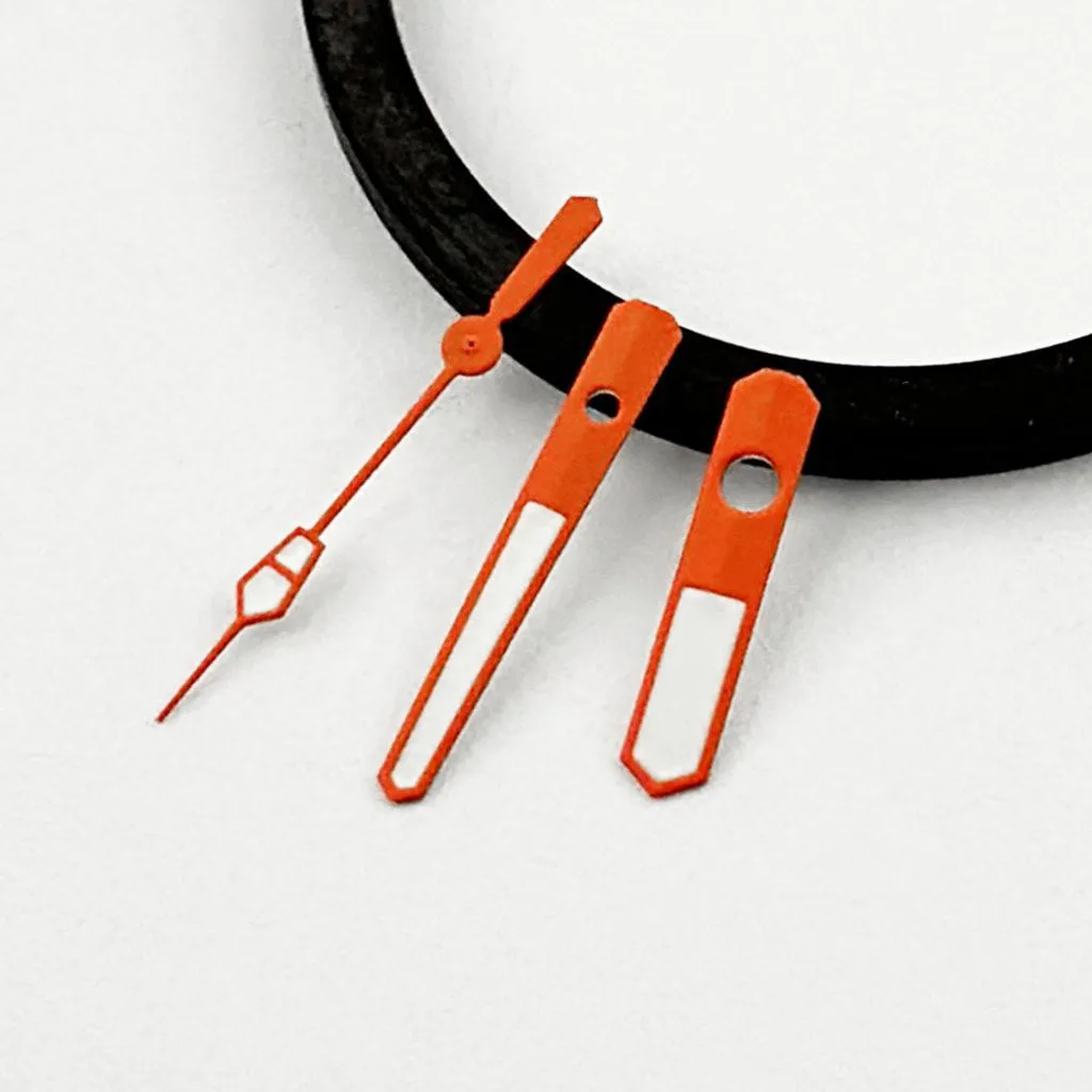 Watch Accessories NH35 Watch Needles Luminous Black Blue Green Orange Red For NH35/NH36/7S26/7S36/4R35/4R36 Movement