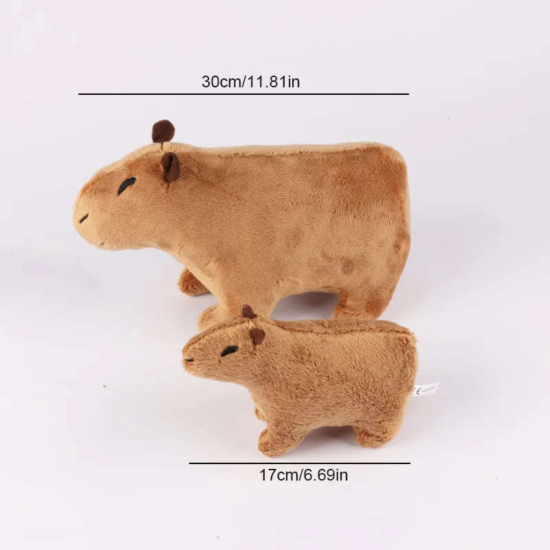 Capybara Stuffed Animal Sewing Pattern - Digital Download