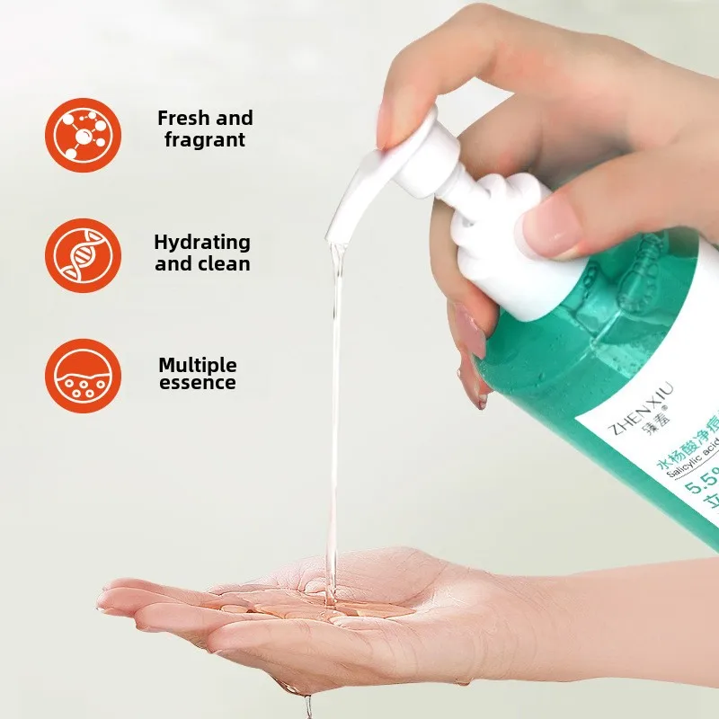 shame Salicylic Acid Perfumed Shower Gel cleans acne, removes itching, cleanses skin and leaves fragrance for a long time