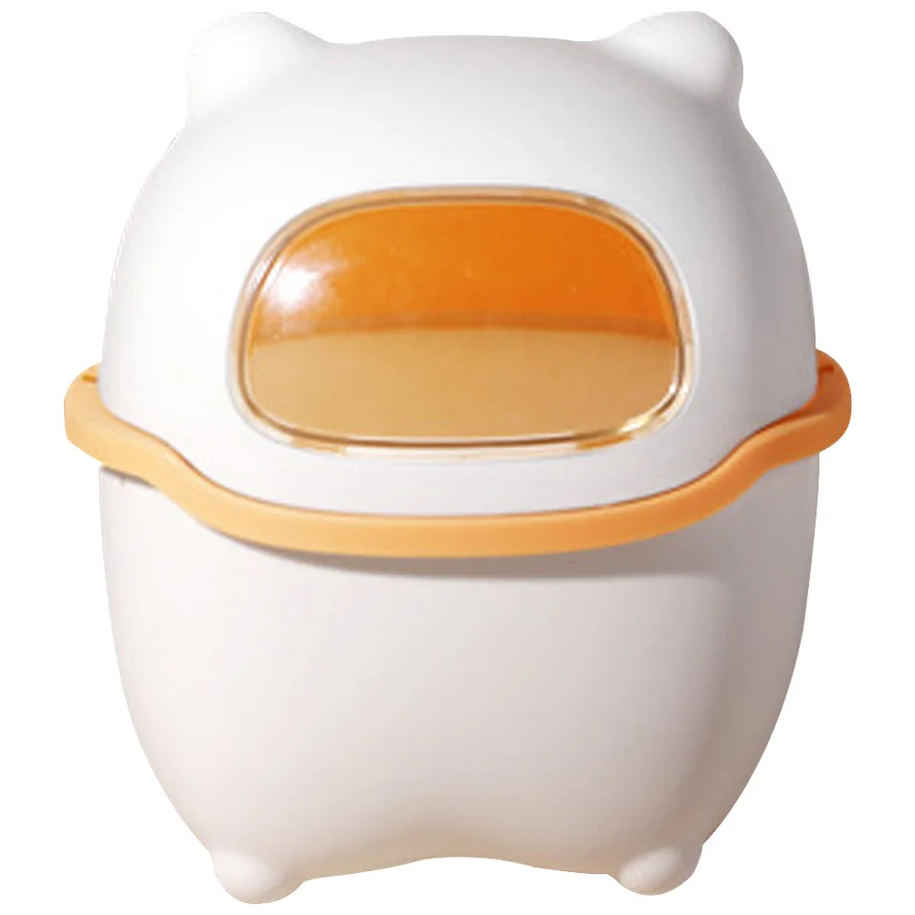

Mini Desktop Trash Can Cartoon Garbage Bin Lovely Desktop Trash Can for Office