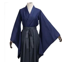 Ensemble Kimono Japonais Kung Fu pour Homme et Femme, K/H, Uniforme Hakama Aïkido, Vêtements d'arts martiaux 1