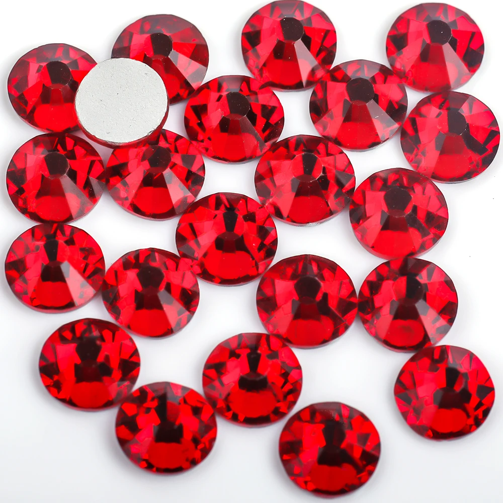 Premium Quality Crystal Glass Flatback Rhinestones for Nail Art and DIY Decorations