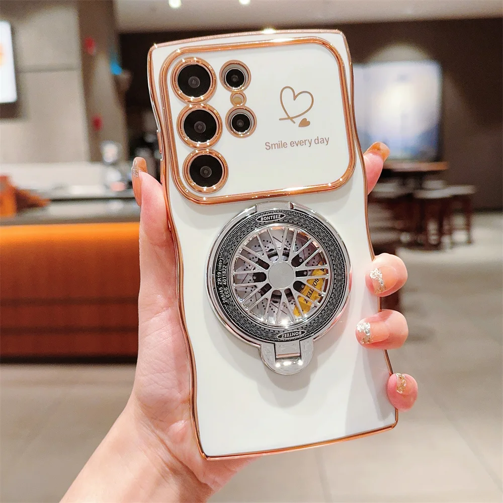 Gyroscope Rotating Bracket Wave Frame Case Cover
