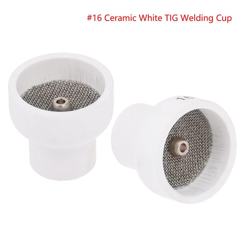 

1PC 16# White Ceramic Nozzle Alumina Cup For WP9/20/17/18/26 Tig Welding Torch #16 Ceramic White TIG Welding Cup
