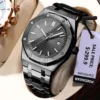 POEDAGAR Men's Luxury Business Stainless Steel Quartz Watch For Men Sports Excellence Luminous Waterproof Wristwatch Trend New 3