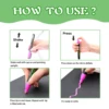 12PCS/Set Liquid Chalk Marker Pens Erasable LED Writing Board Glass Window Art 12 Colours Marker Pens 6