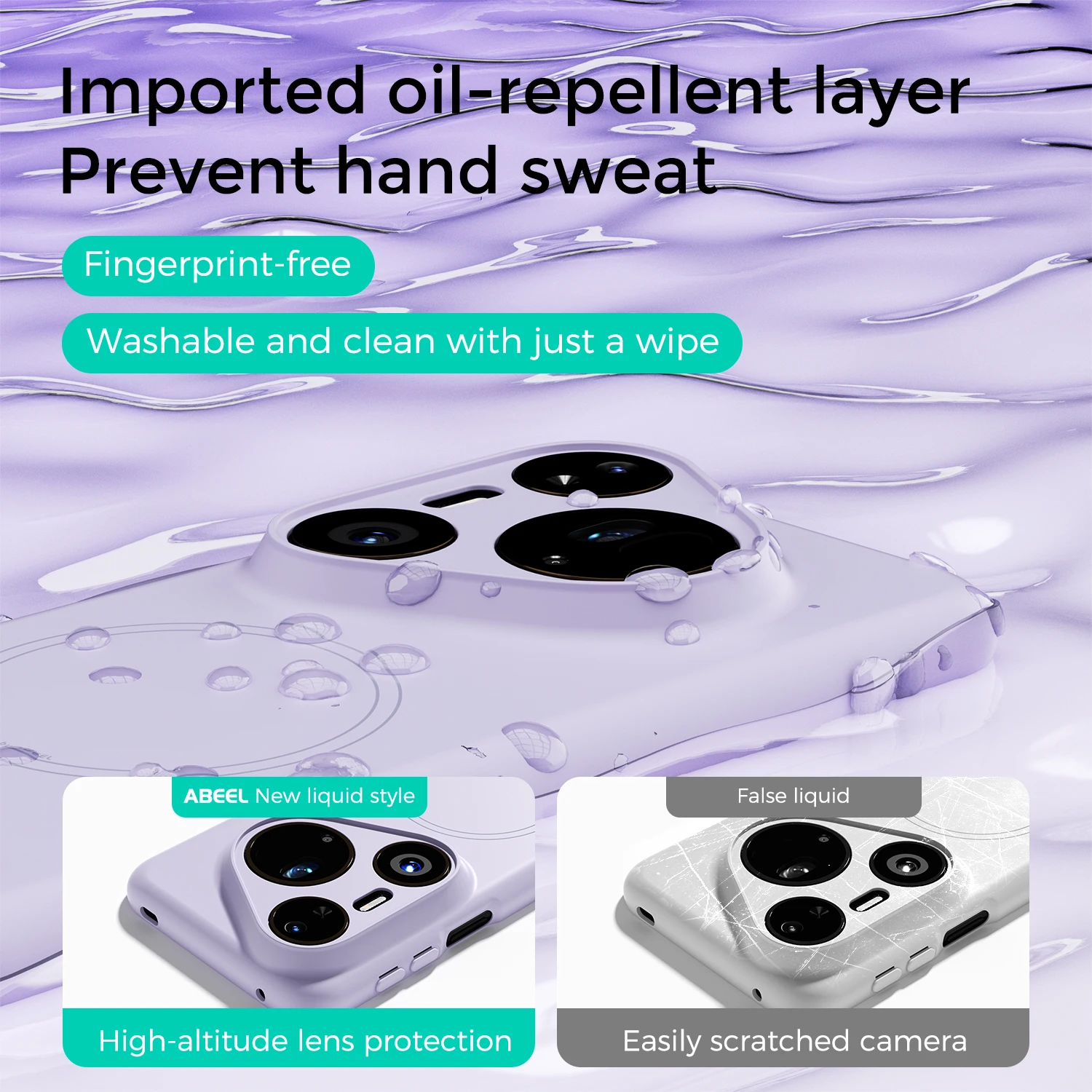 Magnetic Silicone Soft Touch Phone Case - Skin Friendly Feel