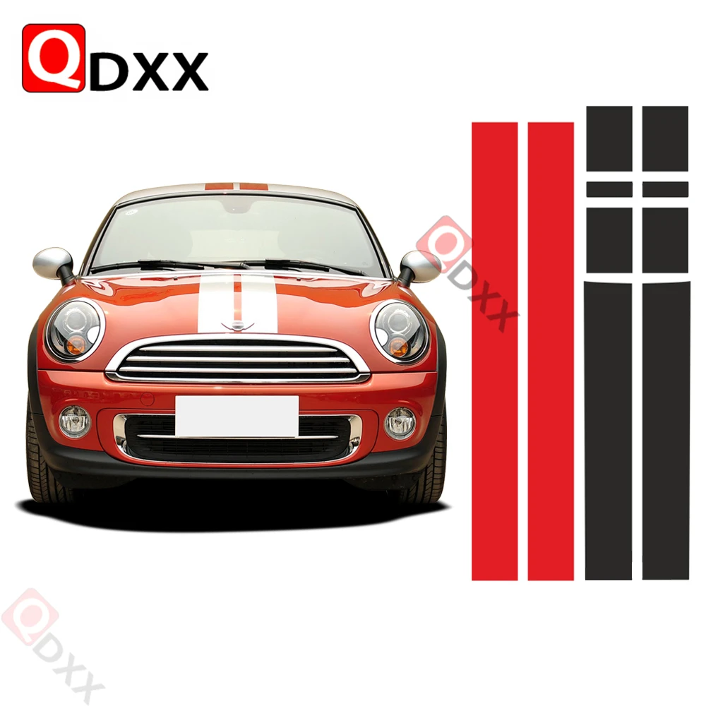 Viper-Streifen Aufkleber Stripes Für BMW MINI COOPER ROADSTER R59 Works Union EB