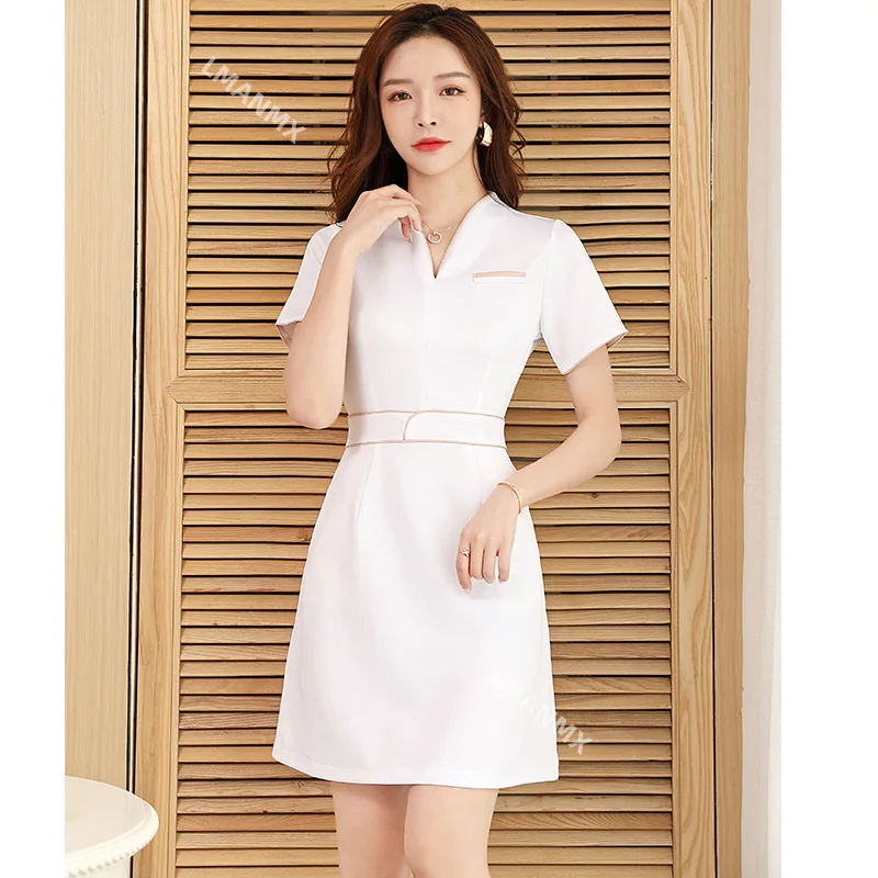 White dress