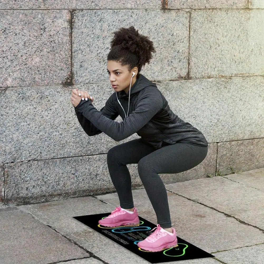 Yoga Mat Sports Floor Mats Gluteus Maximus Training Mat Squat Assisted Training Mat Dumbbell Gluteus Maximus Fitness
