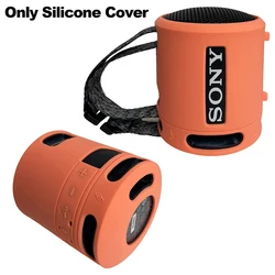 Durable Silicone Protective Sleeve for Portable Wireless Speaker - Extra Bass Edition (Orange)