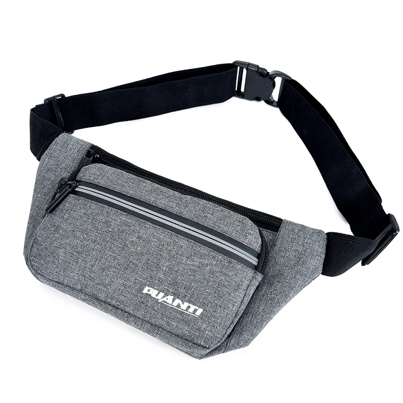 Fashion Men Waist Bum Bag Fanny Pack Belt Money Pouch Wallet Zip Travel Hiking Sling Bag