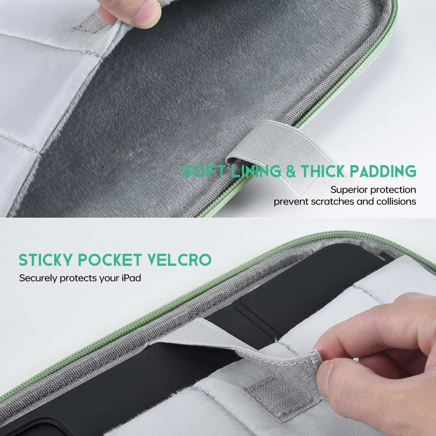 Zipper Sleeve Pouch - Portable Shockproof Protective Case with Cover
