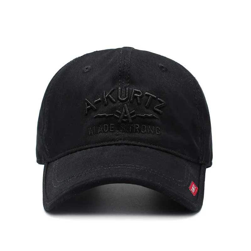 Fashion Big Head Men Women Embroidery Red Label Round Top Baseball Cap Breathable Leisure Sun Hat Sports Sun Cap Golf baseball caps sports sun hats golf caps