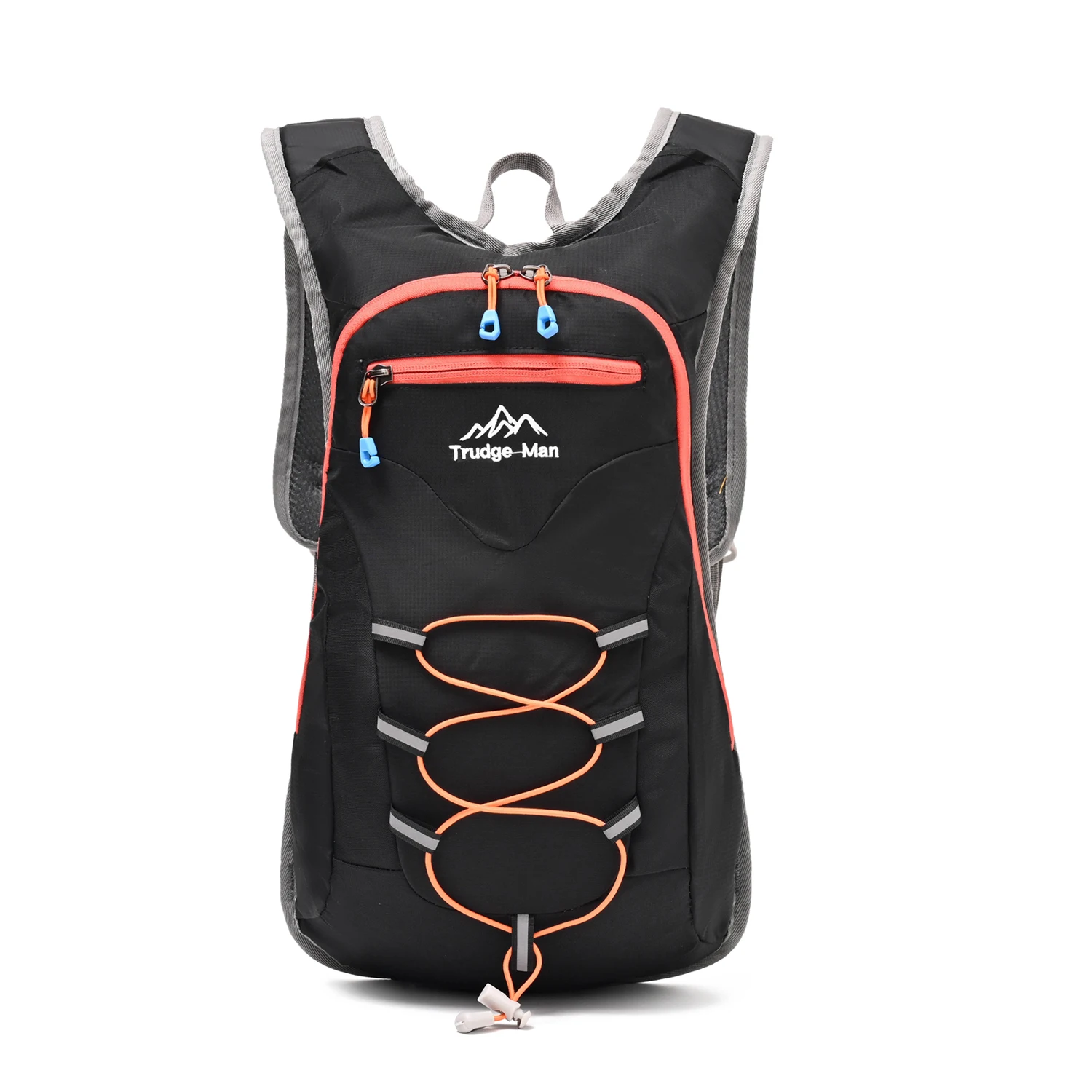 Multifunctional backpack suitable for hiking, mountaineering, and off-road cycling - featuring adjustable shoulder straps and ch