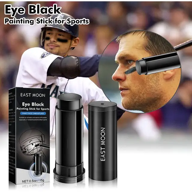 2X Eye Black Stick Baseball Football Stick Sporting Face Paint Stick for  Parties