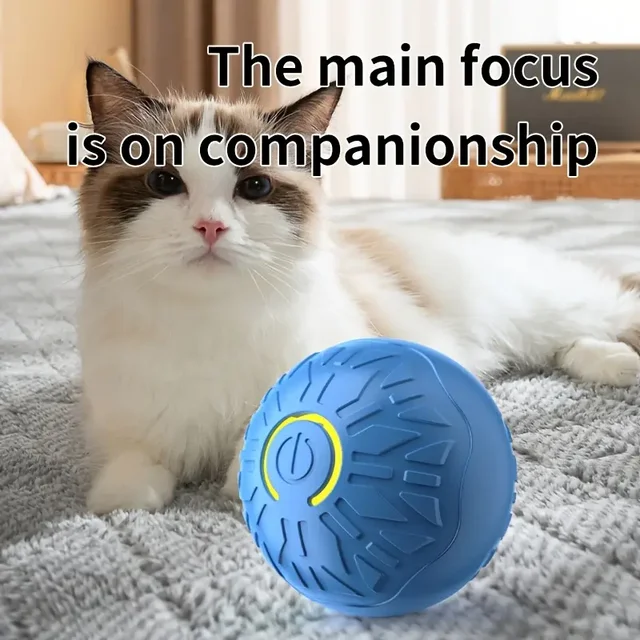Smart Dog Toy Ball Automatic Interactive Pet Electronic Rolling USB Rechargeable Moving Bouncing for Puppy to Large dog Chew Toy 5