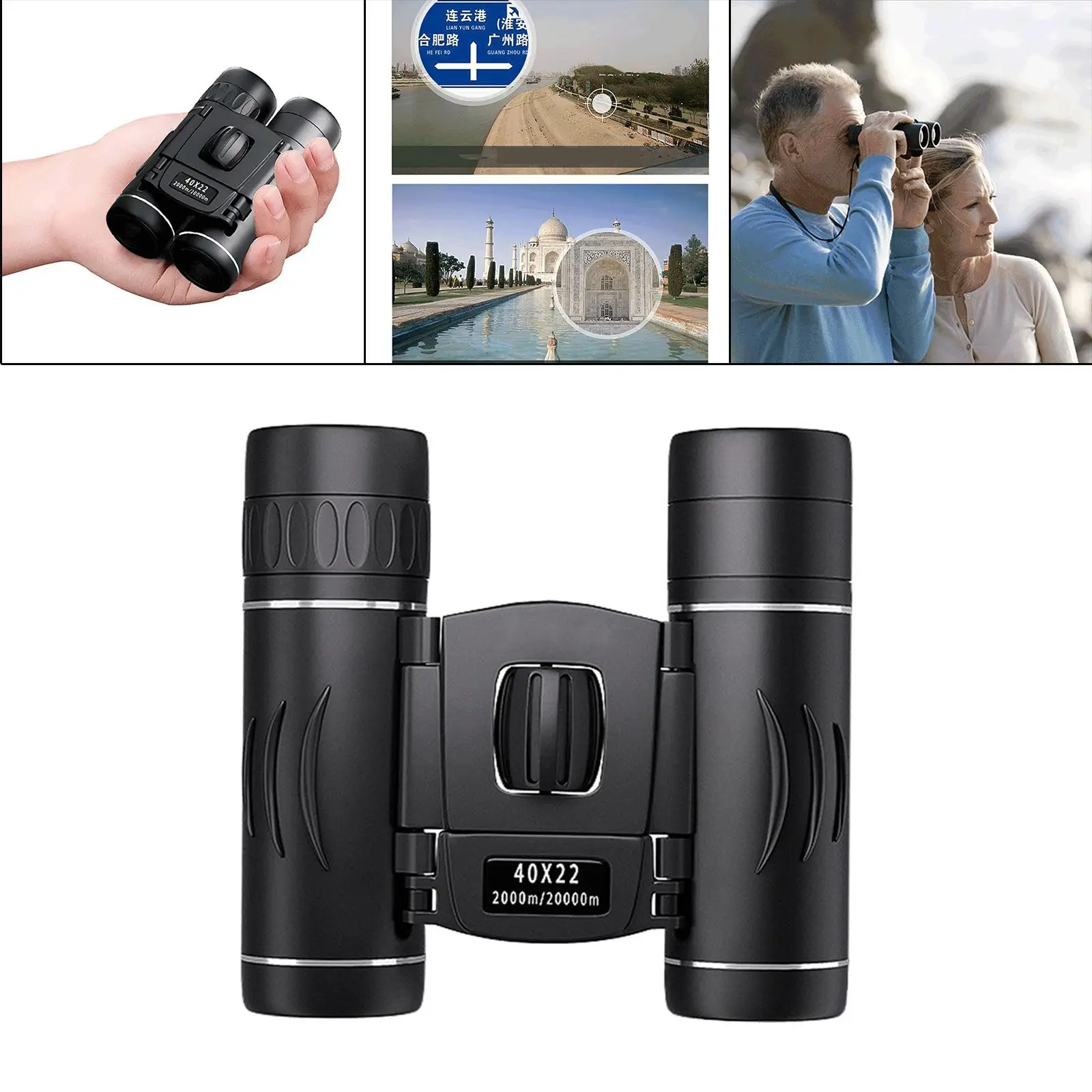 40x22 Binoculars Mini Telescope High-Resolution for Travel Children