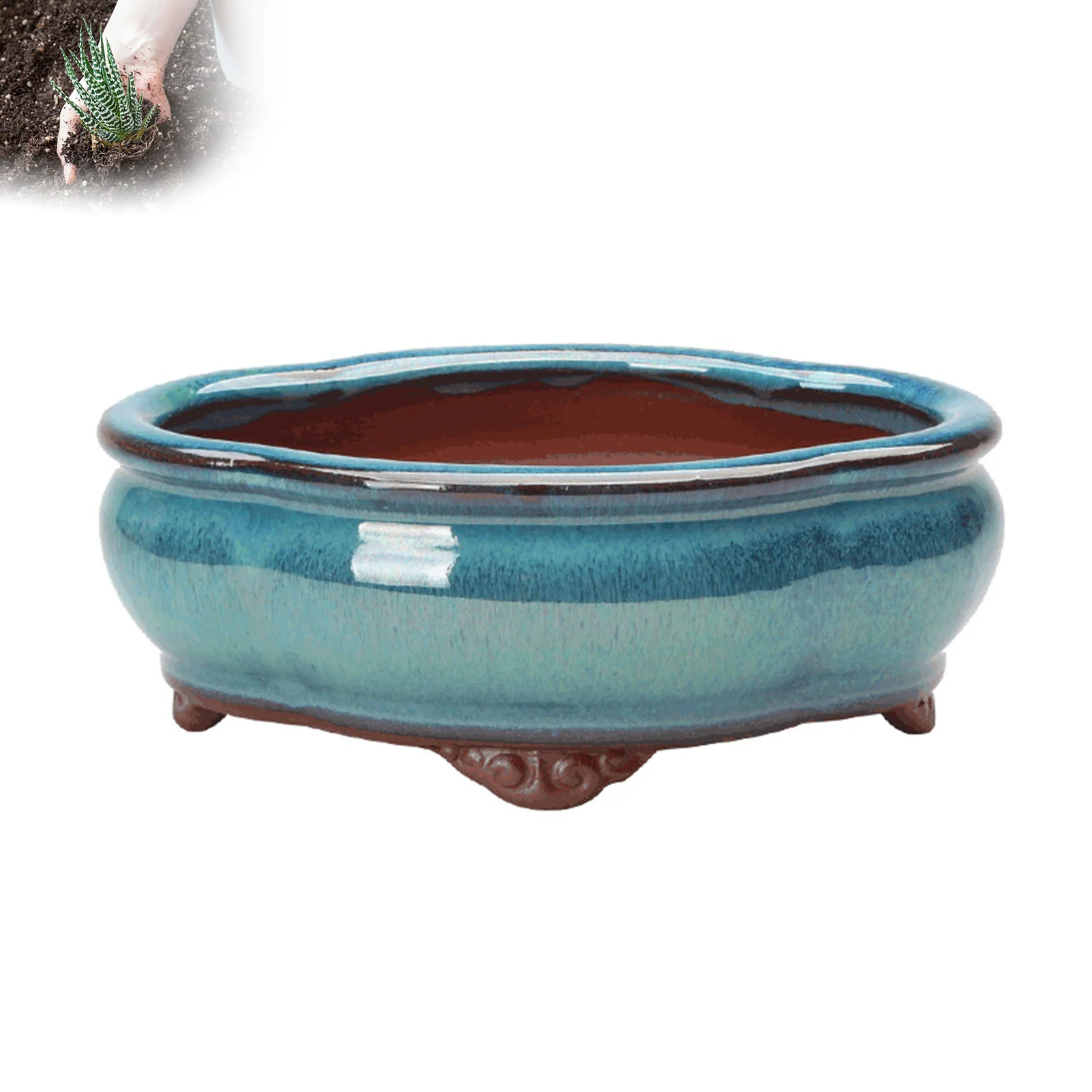 Elegant Ceramic Bonsai Garden Pots 4