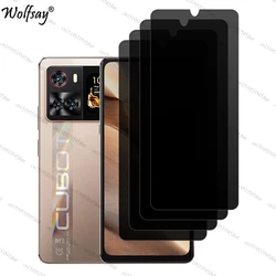 Anti - Spy Full Cover Privacy Screen Protector - Premium Tempered Glass for Cubot X100 (4 Front Glass)