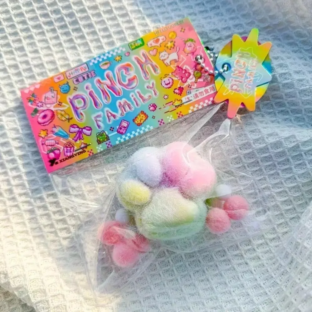 Squeeze Toy Cake Food Stress Relief Toy Rabbit Fidgeting Squeeze Cat Paw Toys Abreact Antistress Cat Paw Decompression Toys 5