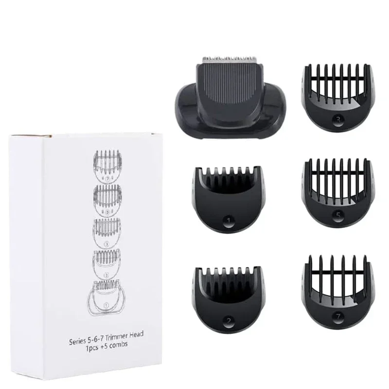 Electric Shaver Head Beard Trimmer Head Attachment for Braun Series 5, 6 ,7 Electric Shavers 5018s, 5020s, 6075cc, 7071cc, 7075cc, 7085cc, 7020s